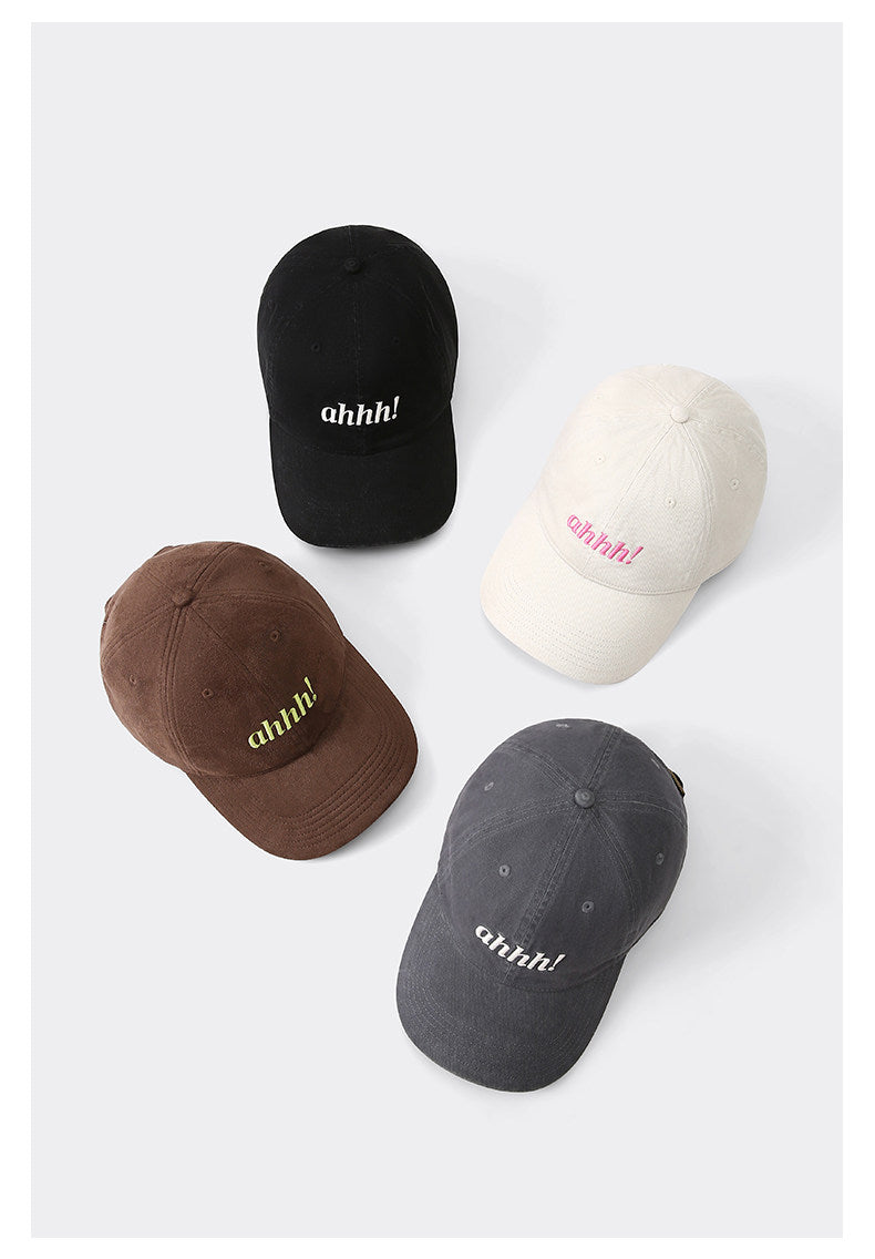 AHHH Logo Baseball Cap - Black