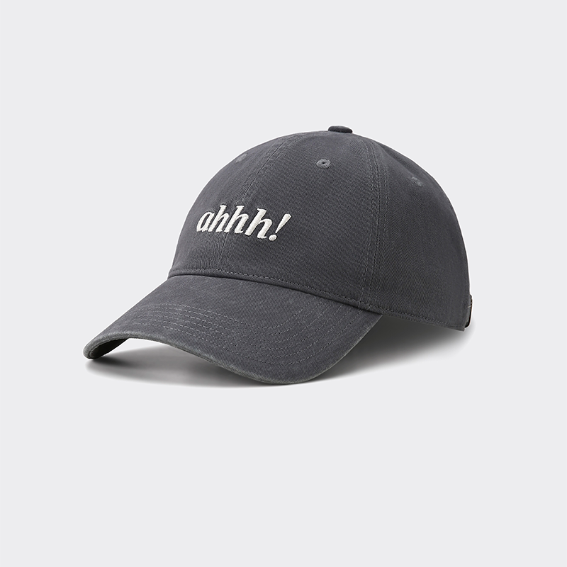 AHHH Logo Baseball Cap - Gray