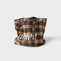 AHHH Plaid Tote Bag - Yellow