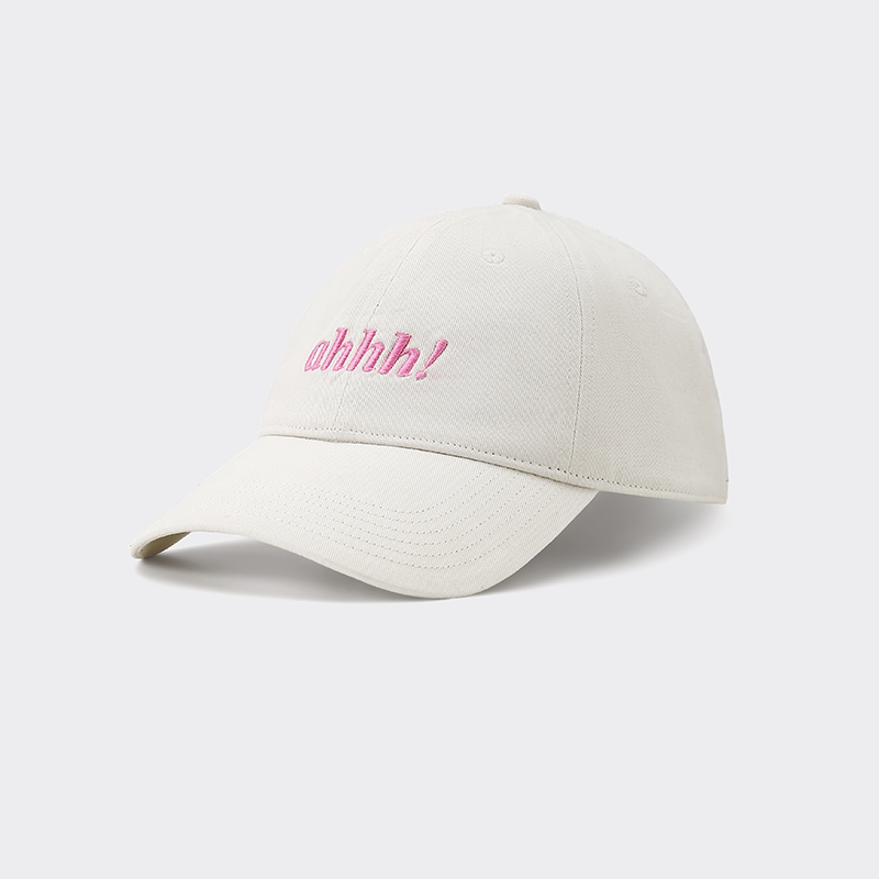 AHHH Logo Baseball Cap - White